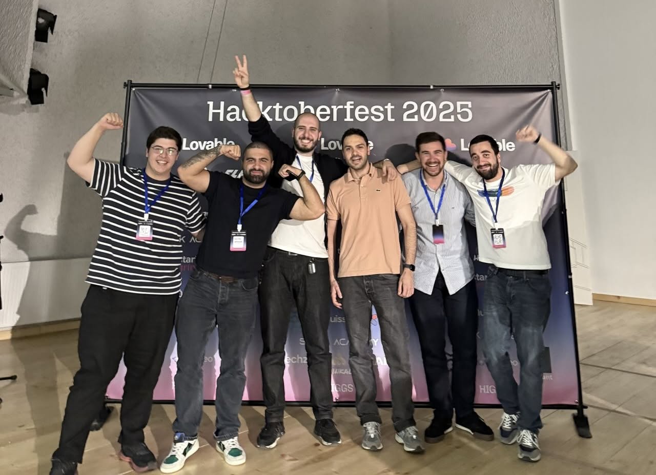 HACKTOBERFEST Georgia 2025 organizers and participants during the event
